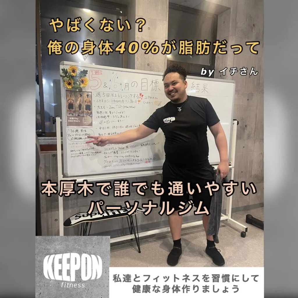 ボディメイクを継続するためには【目標作り】が大切‼️