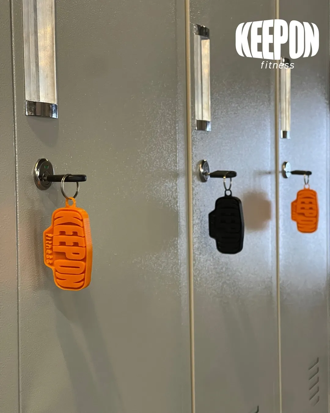 【会員様オリジナルキーホルダーがロッカーの鍵に🔑】