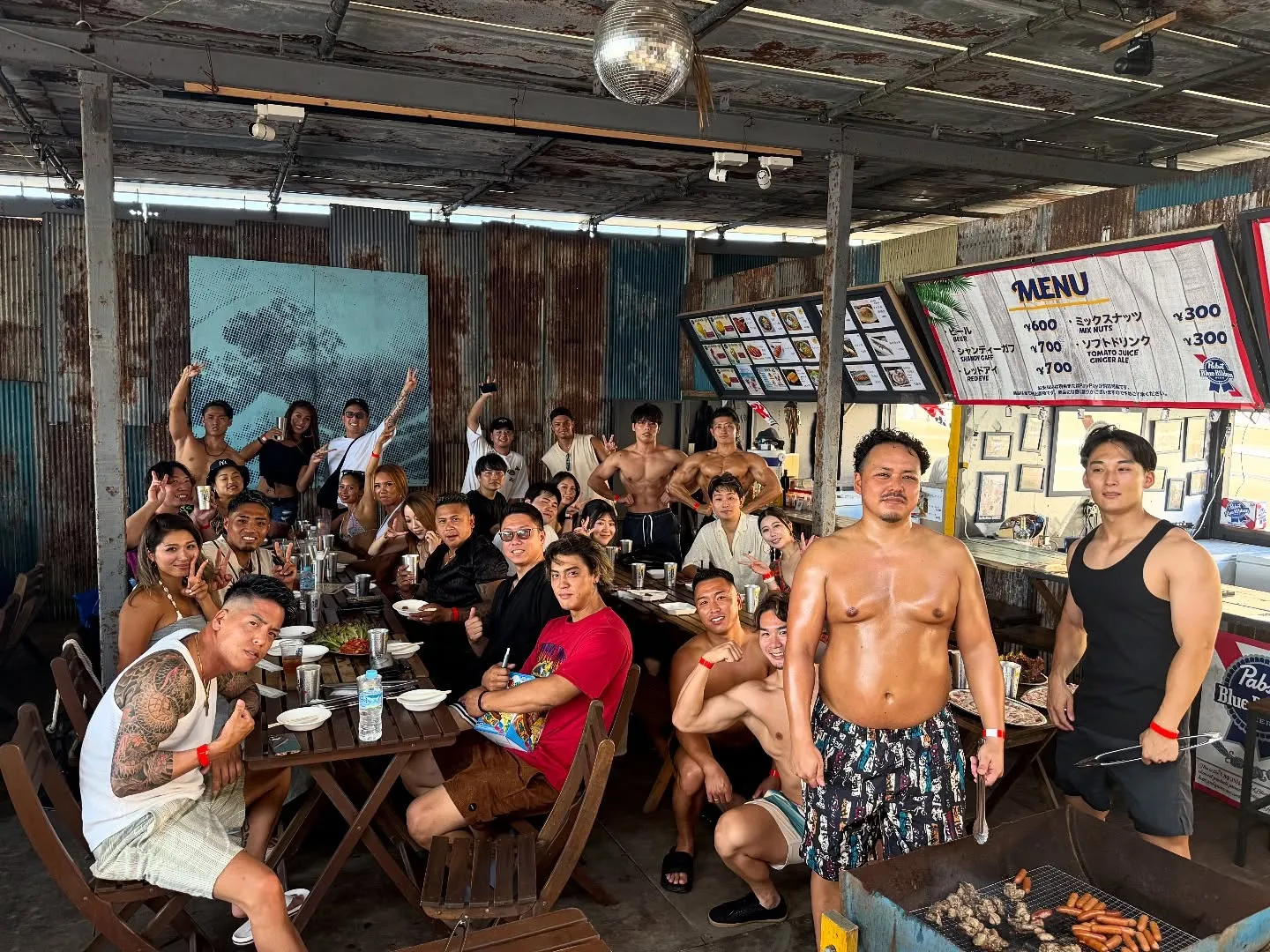 8/17(日)KEEP ON FITNESS BBQ🏖️